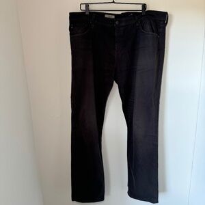 AG Pants Men's Dark Grey Size 40 x 32 The Graduate Tailored Leg Sateen